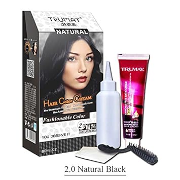 Buy Trumay Plant Aroma No Ammonia Type Hair Dye Cream Permanent