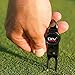 DivPro 6-in-1 Golf Tool & Cigar Holder – Divot Repair Tool, Golf Ball Marker, Club Head Cleaner, Golf Grip Saver, Shotgun Can Opener – Compact, Multi-Tool, Pocket-Sized Golf Accessory for Every Golfer