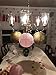 Baby Shower Decorations Furuix 12pcs Pink Gold Party Decorations Tissue Paper Pom Pom Honeycomb Ball and Paper Lantern for One Year Old Girls' Princess Birthday Decorations