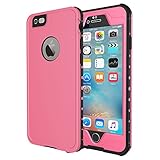 HiTechCase 4.7-Inch Waterproof Slim Case for iPhone 6 / 6s - Pink