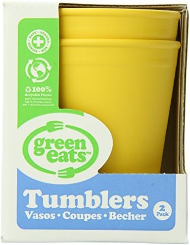 Green Eats Tumblers, Yellow by Green Eats