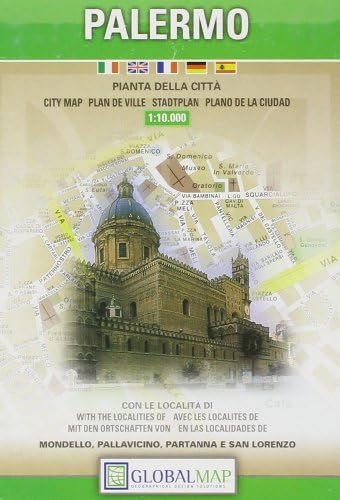 Palermo City Map (English, Spanish, French and Italian Edition)
