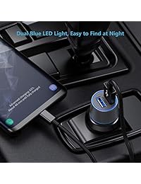 Kit de cargador rápido USB C, Samsung Galaxy S9   S9 Plus   S10   S10 +   S10e   S8   S8   S8   S8 Plus   Note 8   Nota 8, juego de cargador Quick Charge 3.0, cargador de coche rápido USB dual + cargador de pared con 2 cables tipo C 3.3 pies