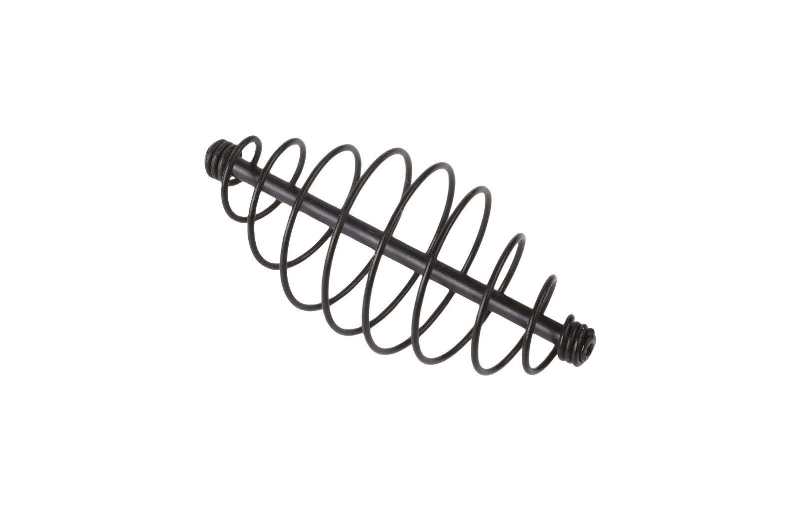 Mikado 10 Pack Spiral Feeder Fishing Basket Spring Feeder, 7cm, Black, Stainless Steel