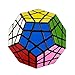 LAPOND 3x3 Megaminx Speed Cube Magic Cube Puzzle Toy,Black