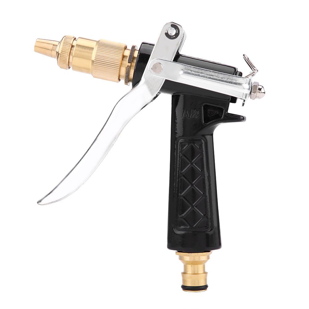 Car Water Gun, High Pressure Car Washing Cleaning Gun Garden Watering Brass Nozzle Sprayer Cleaning Tool Cleaning Tool Flushing Water Gun