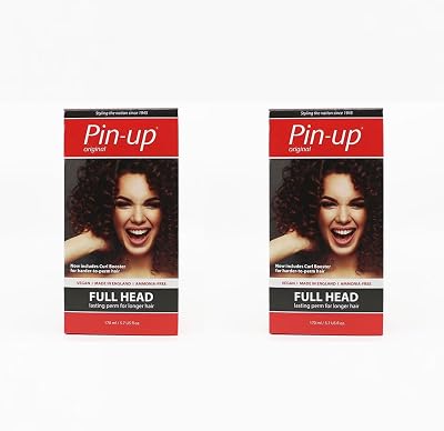 Pin Up Full Head Home Perm Kit 170ml Duo Pack for All Hair Types