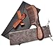 Wood Comb，Wooden hair comb，100% Natural Sucupira Comb-Anti Static (Fine Tooth-7.8 Inch)