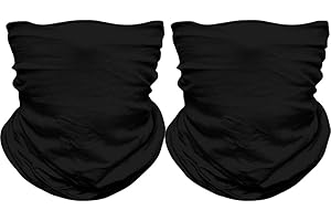 MIRKOO 3D Breathable Seamless Tube Face Mask, Dust-proof Windproof UV Protection Motorcycle Bicycle ATV Face Mask