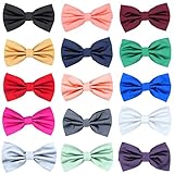 Men's Solid Pre-Tied Bow-Tie
