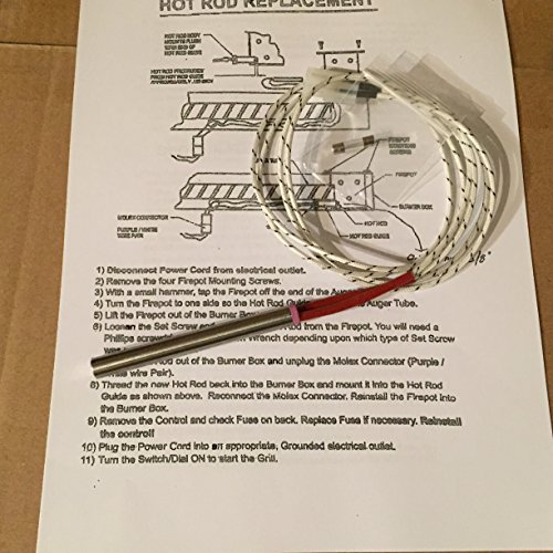 UPC 852675971273, Pellet Barbecue Igniter for Traeger Grills with Spare Fuse