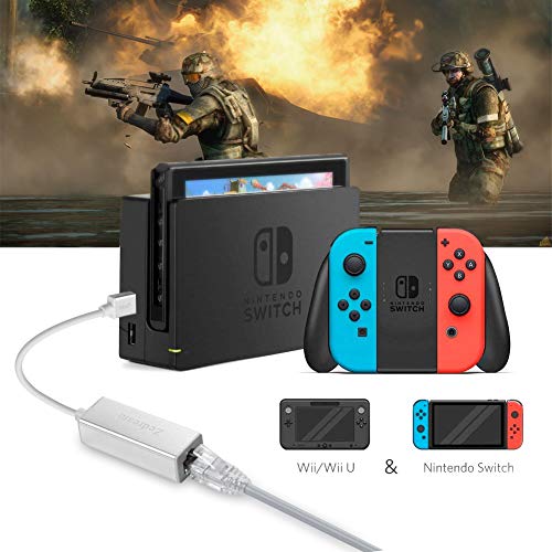 Adapter for Switch, Wii, Nintendo Wii U, Wired