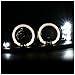 Spec-D Tuning 2LHP-MST99JM-TM Ford Mustang Led Halo Black Projector Head Lights