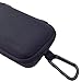 CASEBUDi Tough Travel Case - Mini - Black | Organize Accessories and Small Electronics | Sturdy, Stylish, Ballistic Nylon, Impact Protection for Travel or Storage