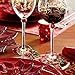 Yonune 16 Pack Wine Glass Charms Christmas Themed Wine Glass Markers Tags, Drink Markers Wine Accessories for Christmas Party Favors Supplies (16 Styles)