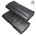 Galaxy S6 Holster, CellBee® Galaxy S6 / Galaxy S6 Edge Premium PU Leather Pouch Carrying Case with Belt Clip Belt Loops Holster (Perfect Fits with Otterbox Commuter / Defender Case on Lifeproof Case on) (Business Class)
