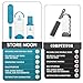 Pet hair remover for furniture, Lint Remover, Cat and Double-Sided Brush with Self-Cleaning Base, Removes Pet Fur, Lint, and Hair from Clothes by StorenoonDog hair remover, Reusable