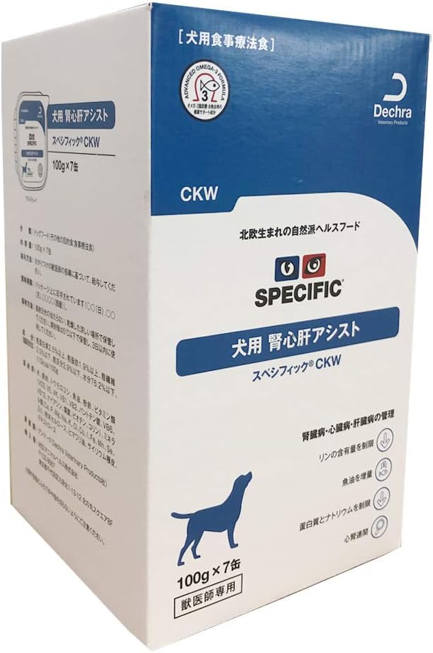 Amazon スペシフィック 犬用 Ckw 腎心肝アシスト ウェット 100g 7 スペシフィック ウェット 通販