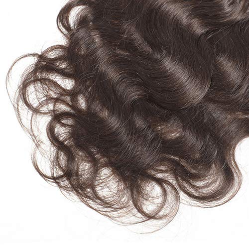 Urbeauty 18" Dark Brown Wavy Clip in Hair Extensions Triple Weft 7Pcs/100g Body Wave Remy Clip in Real Human Hair Extensions Full Head - Thumbnail 6