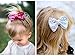 CÉLLOT Party Festival Baby Girls Sparkling Bows Clips 30PCS Glitter Sequins 4