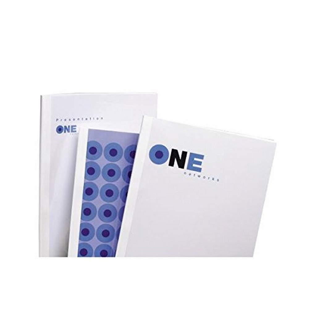 GBC Standard Thermal 50 Binding Covers, 50 mm - White