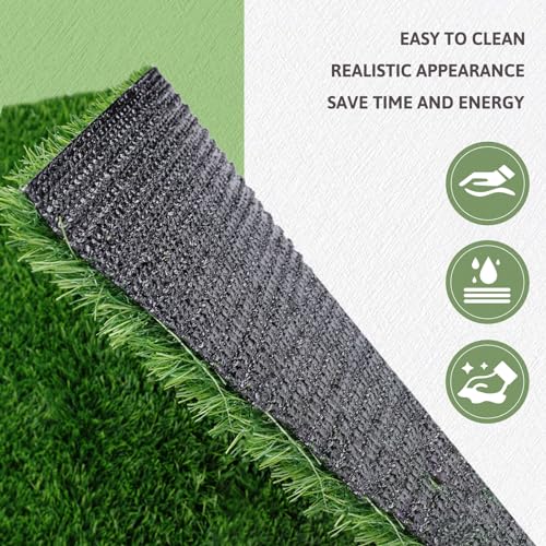 Shindel Artificial Garden Grass, 39.4\