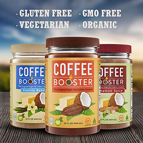 Coffee Booster Naked The Original HighFat Coffee Creamer Organic