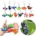 Dinosaur Party Supplies Set, 64 pct Dinosaur Birthday Favors Packs Including, Bracelets, Tattoos, Keychains, Toy, Dinosaur Decorations Pinata Candy Gift for Kids Boys