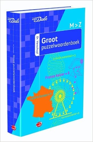 Van Dale Dr Verschuyl Groot Puzzelwoordenboek Amazon Es Verschuyl H J Libros En Idiomas Extranjeros