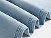 Men's Light Blue Skinny Jeans Stretch Washed Slim Fit Straight Pencil Pants, 28