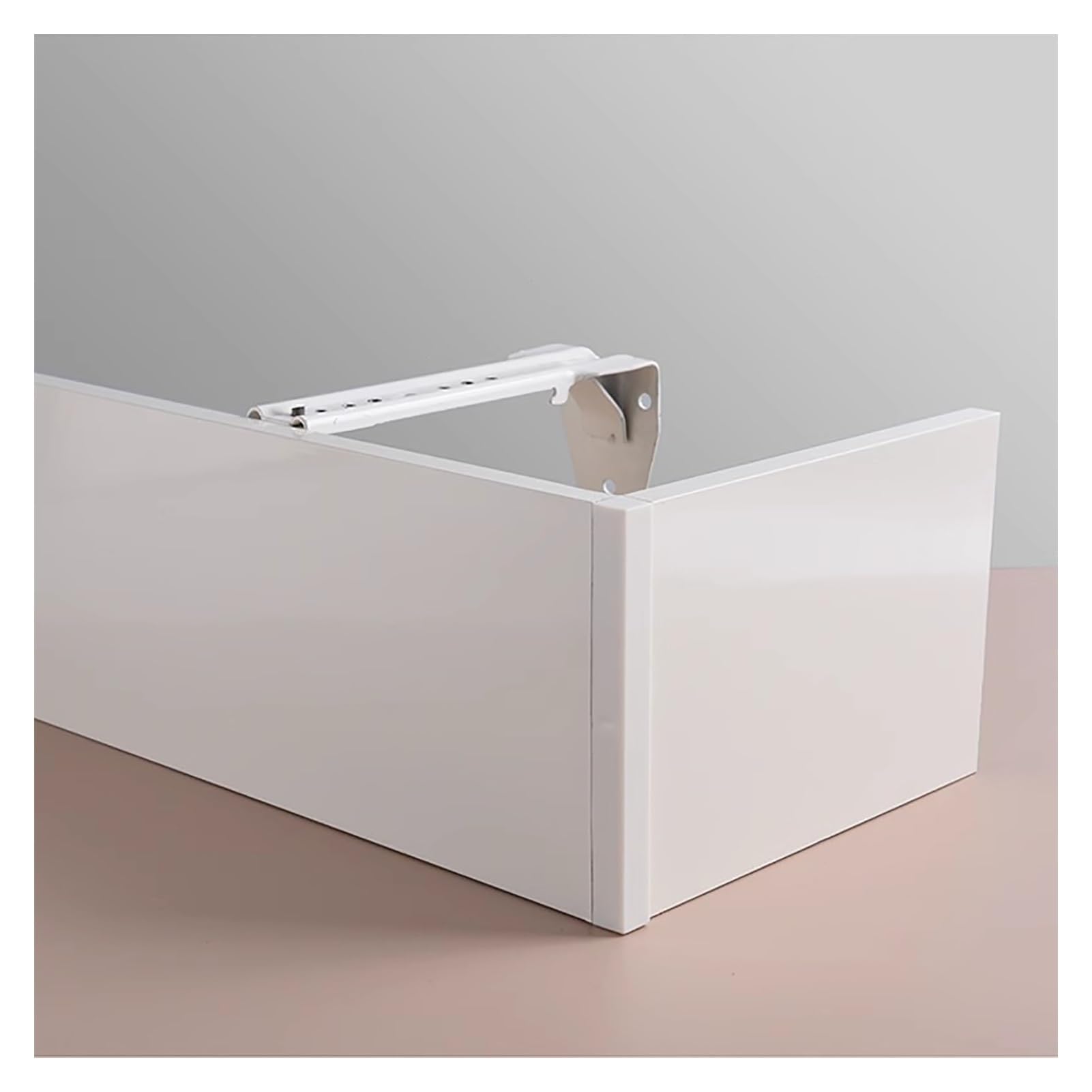 Aluminum Alloy Curtain Rail Box,Wall-Mounted