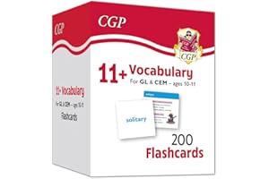 New 11+ Vocabulary Flashcards - Ages 10-11: superb flashcards for the eleven plus (CGP 11+ Vocabulary Flashcards)