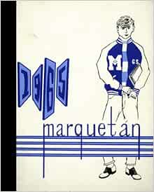 marquette yearbook amazon flip front school 1965
