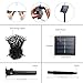 Solar String Lights Outdoor Waterproof with 8 Lighting Modes, 72FT 200 LED Indoor Christmas Tree Lights for Garden Patio Lawn Balcony Holiday Party Decoration Bedroom Yard Decor, (Multi Color)