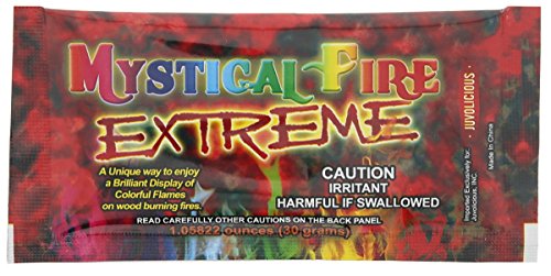 Extreme MYSTICAL FIRE - Adds Colorful Flames to a Campfire - 24 Packs