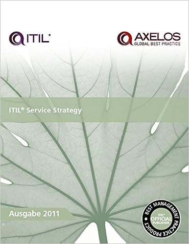 Itil Service Strategy German Translation Office Of Government