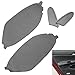 QKPARTS PU Leather Front Door Panels Armrest Covers Fit for 08-12 Honda Accord