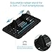 aceyoon Phone Holder for Car Silicone Dashboard Cell Phone Mount Anti-slip Universal Car Silicone Pad Dash Mat Width Adjustable for iPhone X, 8 Plus, 7, 7 Plus, Samsung Android Smartphones