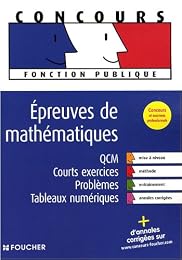 Épreuves de mathématiques
