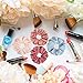 Whaline 40 Color Satin Hair Scrunchies Elastic Hair Bobbles Ponytail Holder Hair Scrunchy Vintage Hair Bands Ties for Women Girls