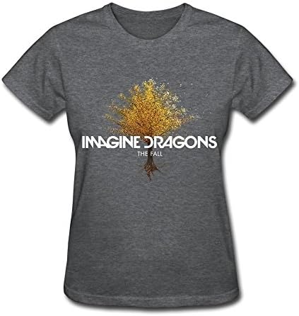 DONVAN Women's Imagine Dragons The Fall T-shirt XXL DeepHeather
