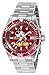 Invicta Men's Disney Limited Edition Automatic-self-Wind Watch with Stainless-Steel Strap, Silver, 20 (Model: 24609)