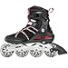 Rollerblade Macroblade 84 Alu 2016 All Around Workout Skate, Black/Red, US Size 13