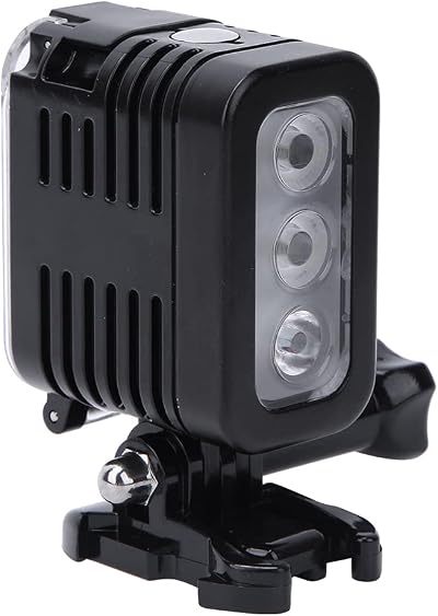 Qinlorgo Diving Light USB Rechargeable Waterproof 30m LED Video Fill Lamp for