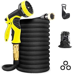 Aterod-Expandable-Garden-Hose-50ft-Strongest-Flexible-Water-Hose-9-Functions-Sprayer-with-Double-Latex-Core-34-Solid-Brass-Fittings-Extra-Strength-Fabric-Upgraded-Lightweight-Expanding-Hose
