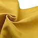 JWH Decorative Flower Throw Pillow Cover 3D Sunflower Pillow Case Round Cushion Handmade Floral Accent Pillowcase for Bed Living Room Couch 14 Inch Mustard Yellow