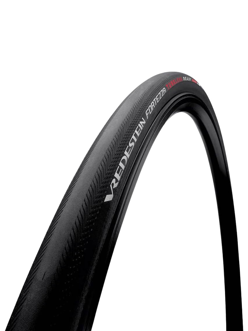 Vredestein Fortezza Tubeless Ready Unisex Adult Bicycle Cover, Black, 700 x 25
