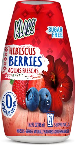 KLASS AGUAS FRESCAS WATER ENHANCERS, HIBISCUS BERRIES, 1.62...