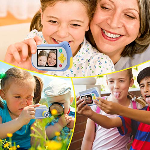 VEROYI Kinder Kamera, 15MP Digitale Video Kameras mit 200X Lupenmikroskop Video Player Recorder Kinder-Camcorder für 4… – Bild 8