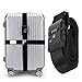 BlueCosto Luggage Strap TSA Approved Combination Lock Adjustable Suitcase Travel Belt